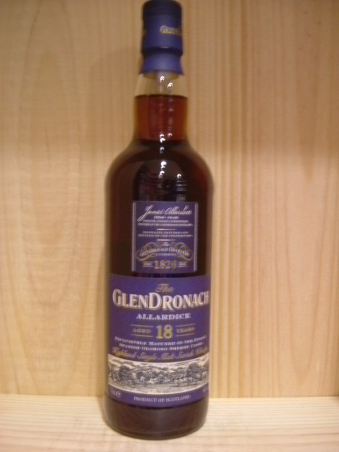希少 グレンドロナック 18年 オールドボトル グレンドロナック 18年