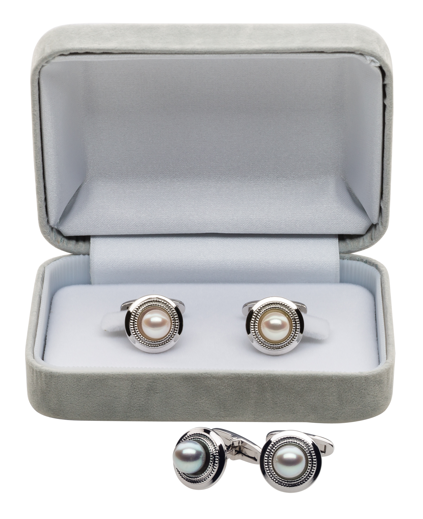 結婚式・披露宴に ～ 3003 ブラックパールカフス : メンズフォーマル