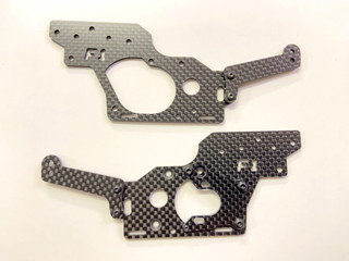 ハングオンレーサーZHレーシング カーボン製シャーシその他パーツ