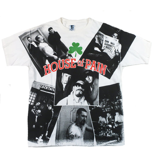 Vintage House of Pain T-shirt Jump Around Hip Hop Rap Tees 90's