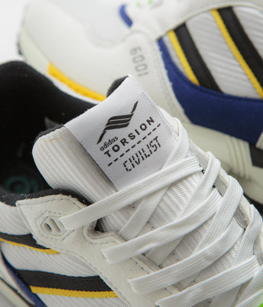 Adidas x Civilist ZX 6001 B Shoes - Crystal White / Core Black