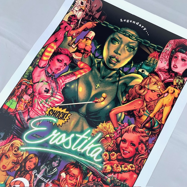 ロッキンジェリービーン EROSTIKA THE 13TH ポスター 国内正規