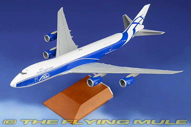 貨物機模型 AirBridgeCargo B747-8F 1/200 し 貨物機模型