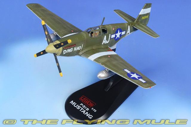 P-51B Mustang 1:72 Diecast Model - Legion Models LG-14606LD - $49.95