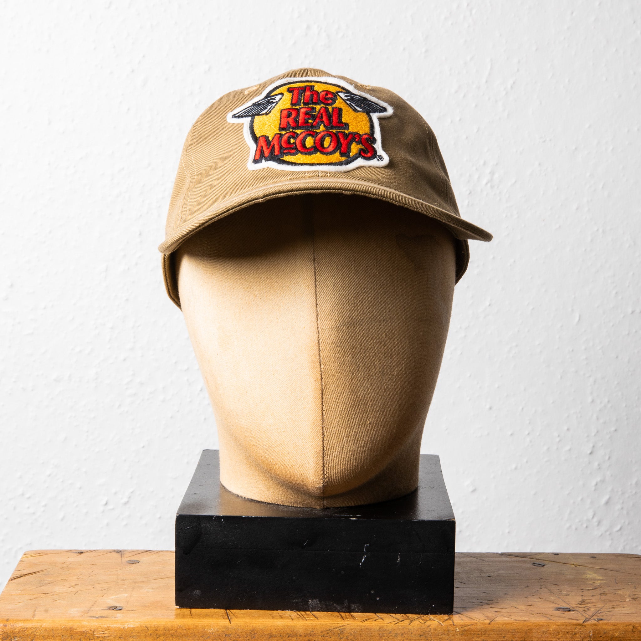 The Real McCoy's Logo Baseball Cap Khaki – Frans Boone Store