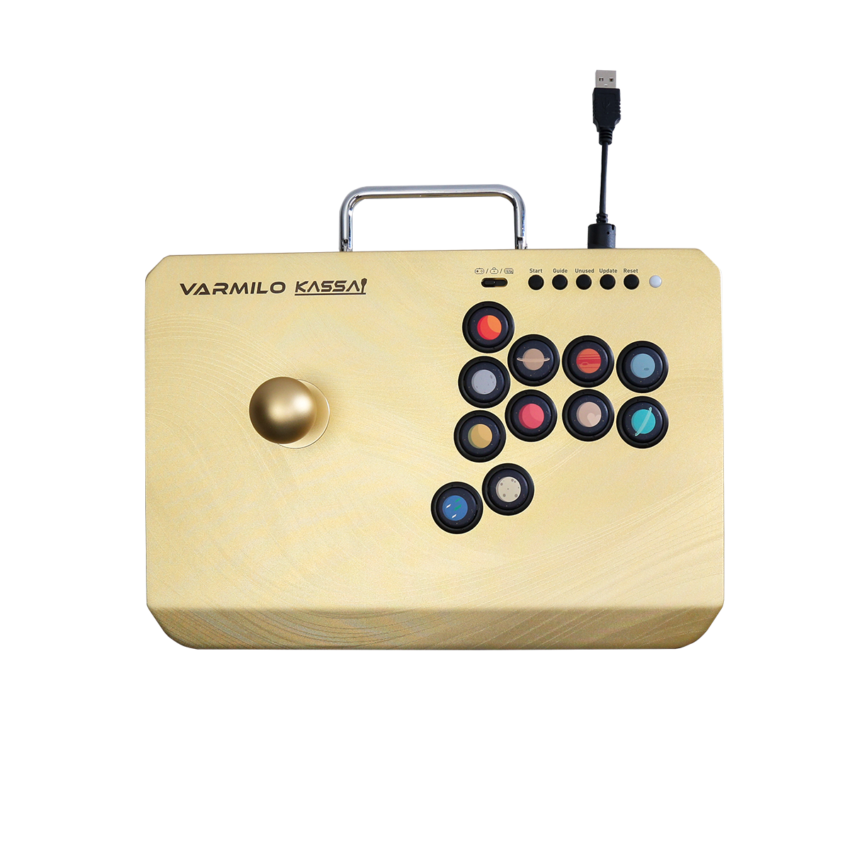 VARMILO KASSAI(喝采) ゴールド 格闘ゲーム用アーケード