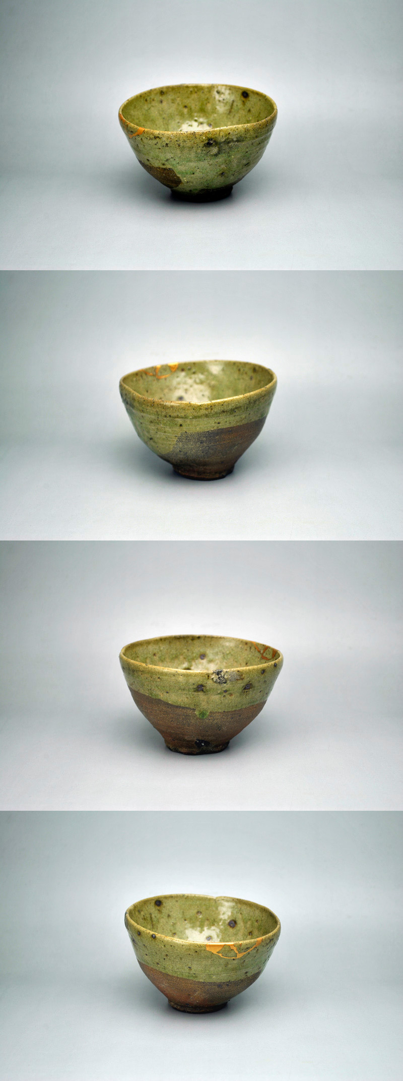 中上 ///NAKAGAMI - 青唐津茶碗 | 古美術品専門サイト fufufufu.com