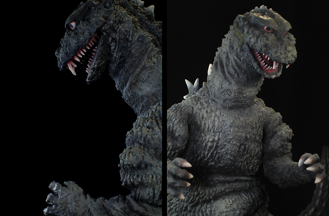 逆襲ゴジラ 大阪蹂躙 浅井工房 レジンキャスト 難あり 逆襲ゴジラ 大阪