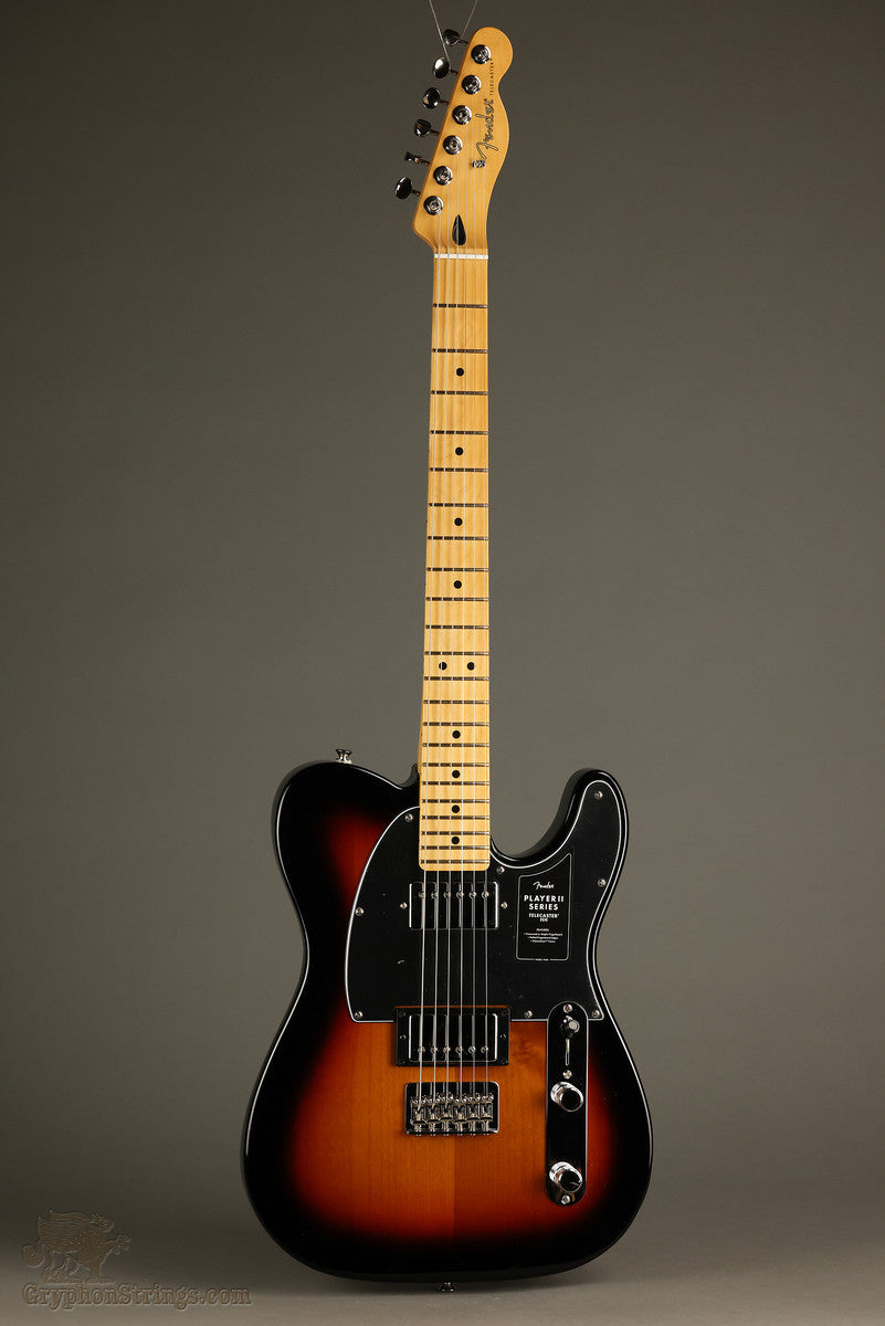 Fender Player II Telecaster® HH, Maple Fingerboard, 3-Color
