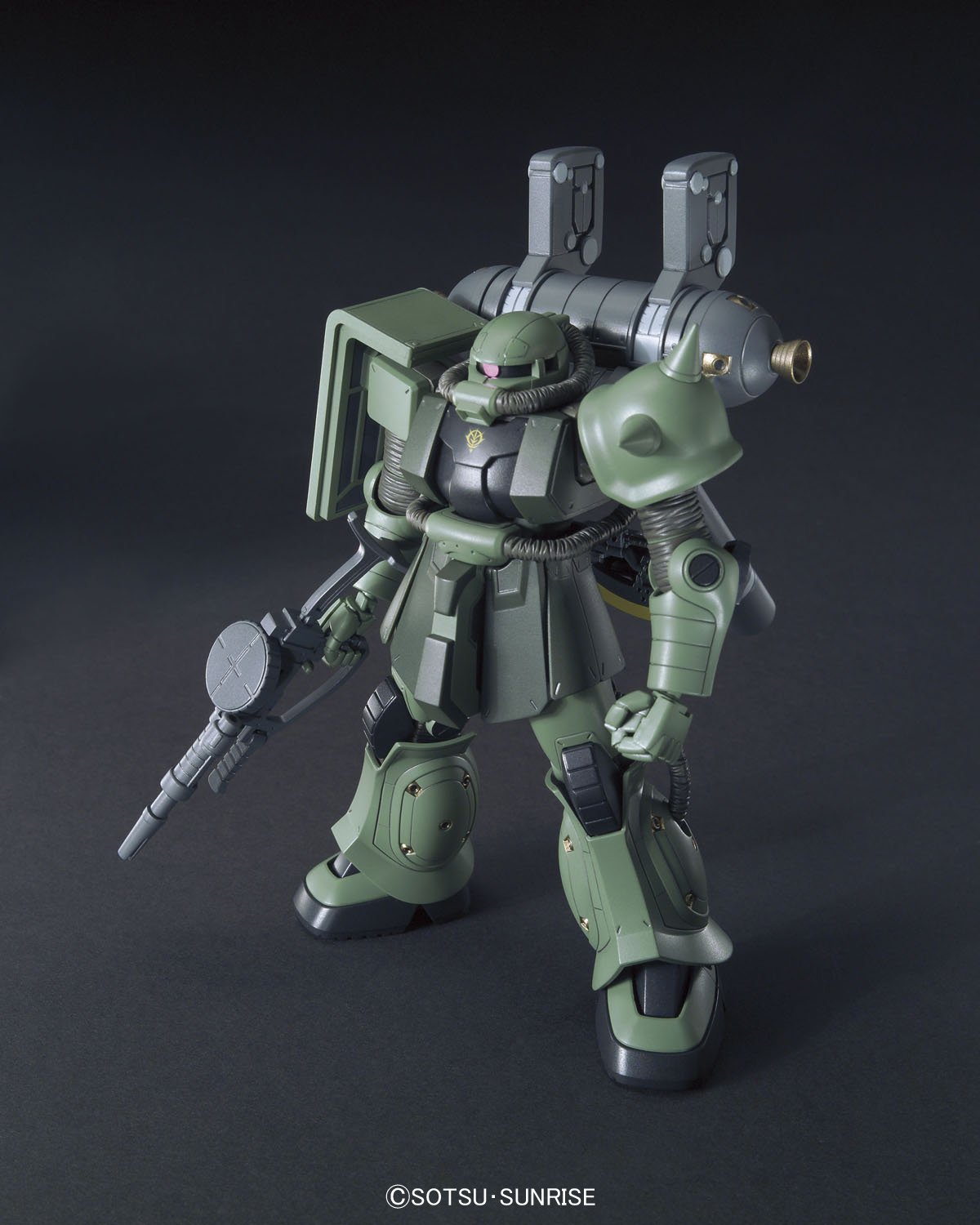 HGGT 1/144 MS-06 ZAKU II + BIG GUN SET [Gundam Thunderbolt Ver