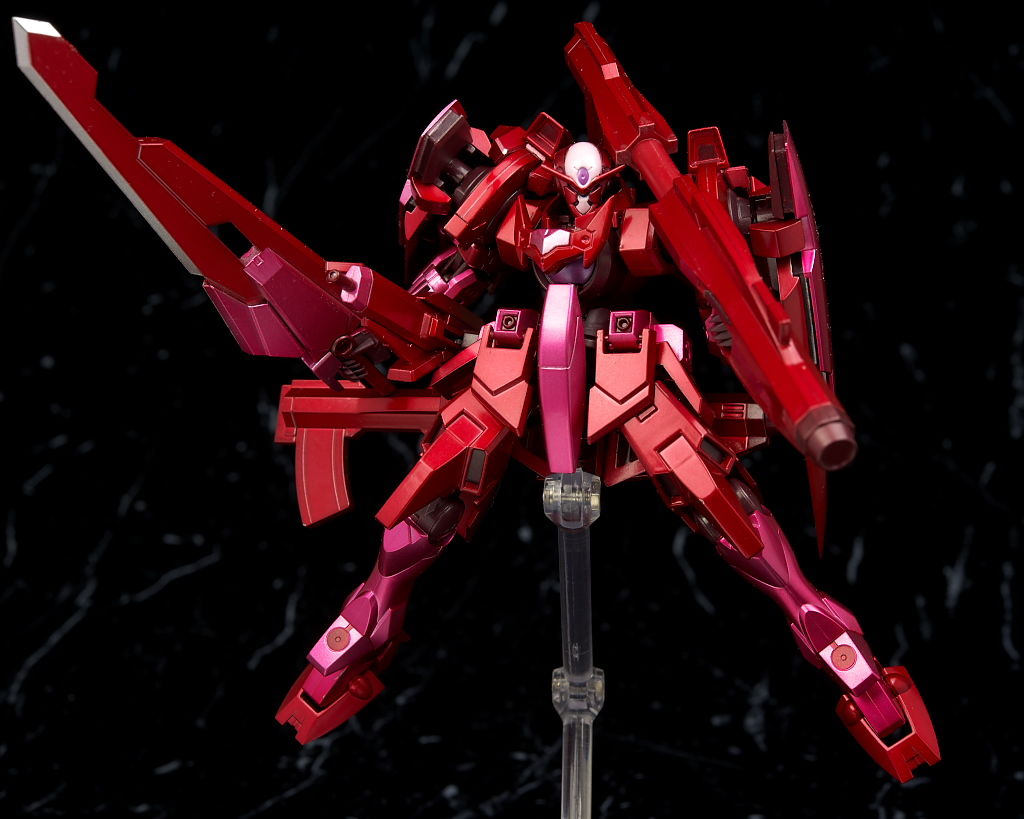 Robot Damashii (Side MS) GN-X IV (Trans-am Ver.): Photoreview No