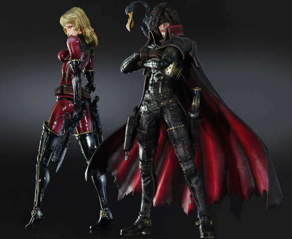 Space Pirate Captain Harlock] Play Arts Kai: Captain Harlock