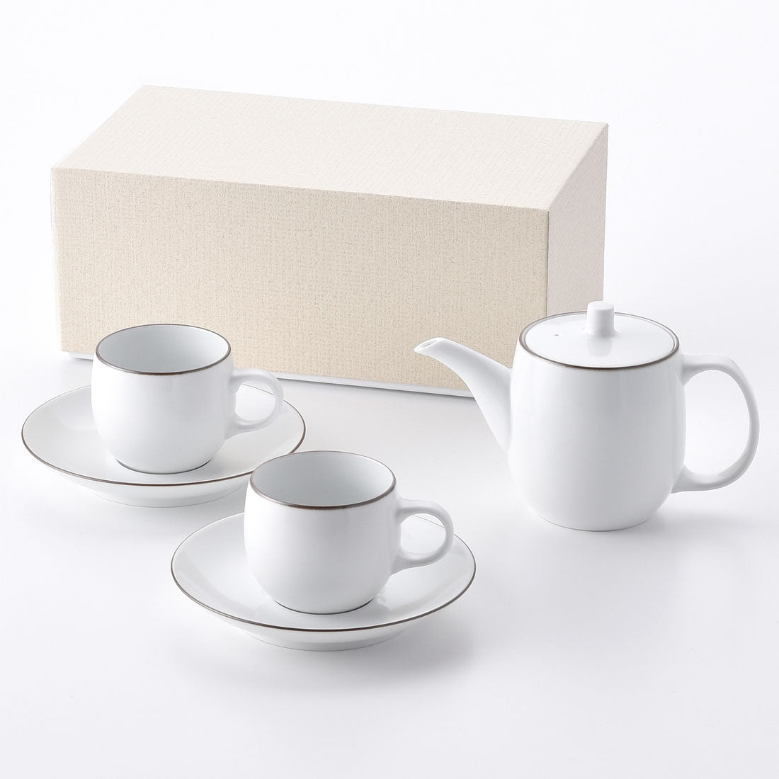 ギフト】クラシック ティーセット 白マット | 白山陶器直営オンライン
