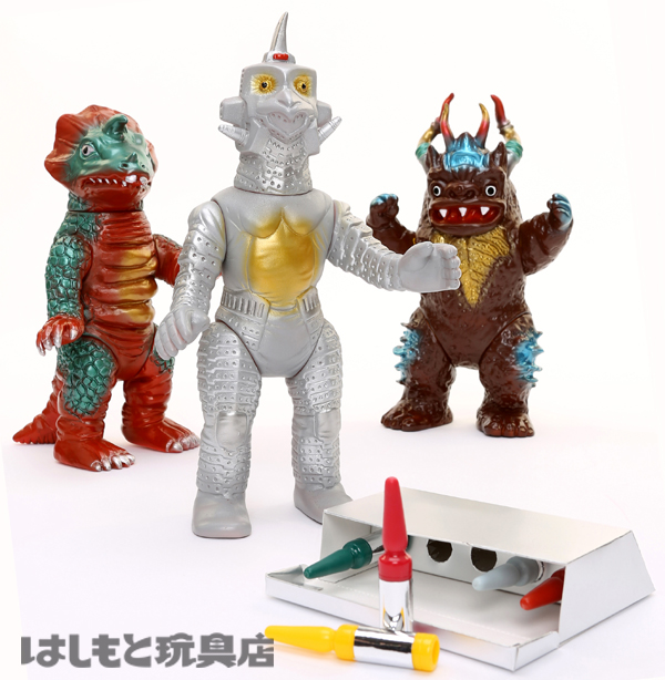 ウインダム＆ミクラス＆アギラ（ブルマァク復刻）未開封ソフビ