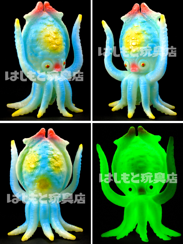ゲゾラ・ガニメ「決戦！南海の大怪獣」（ブルマァク復刻）ソフビ2体
