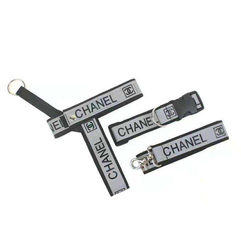 シャネル 犬 用品 ペット用首輪 牽引縄 ハーネス セット ドッグ用品 猫