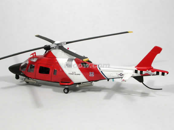 Agusta A109 Power Elite US Coast Guard Helicopter diecast model 1