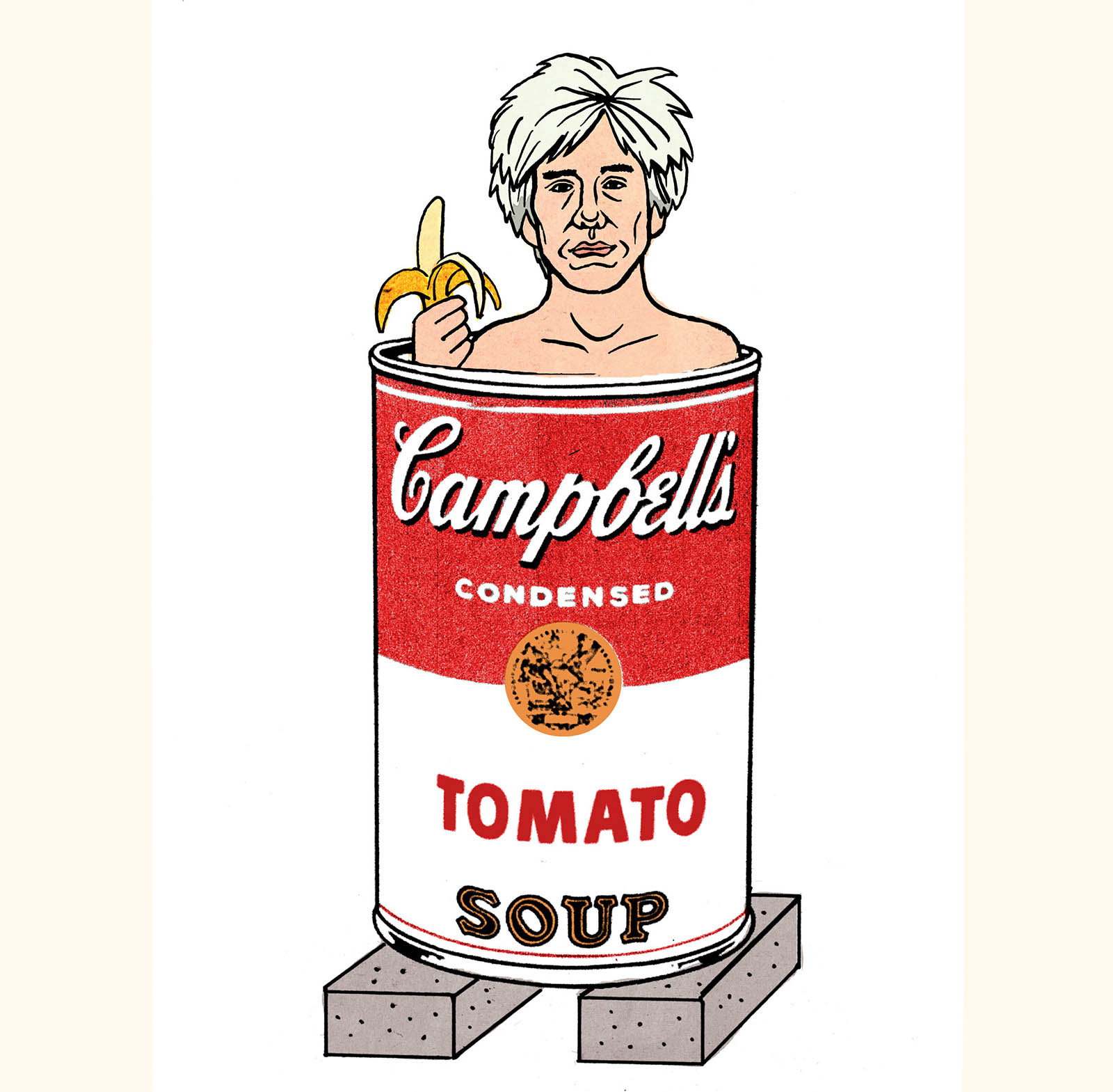 アンディ・ウォーホル Andy Warhol | 伊野孝行のイラスト芸術