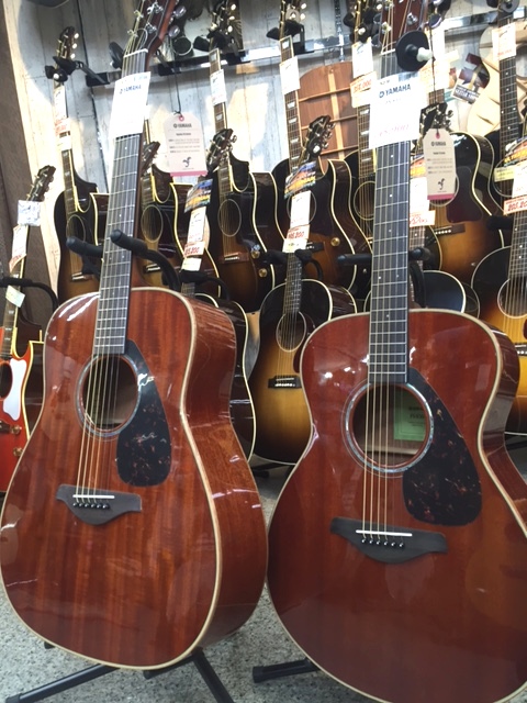 Yamaha新製品アコございます！オールマホガニーモデル！ | イシバシ