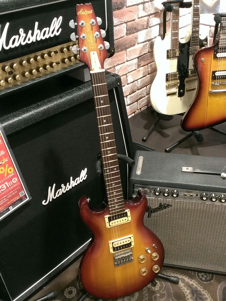ジャパンヴィンテージAria Pro II CS-400！ | イシバシ楽器スタッフブログ
