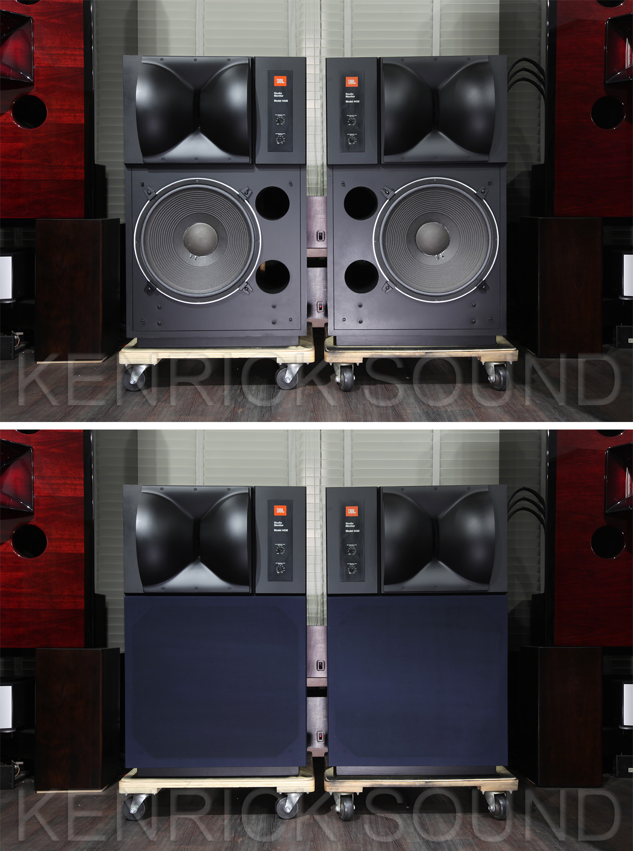 自作 JBL GTX15 38cm リアテック木目調仕上 自作 JBL GTX15 38cm