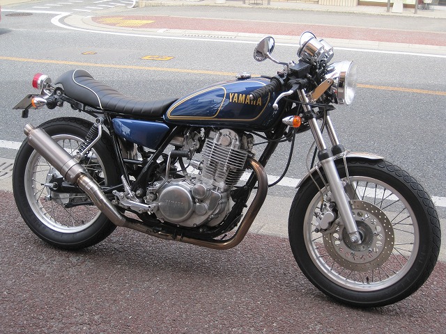 元K様SR400、ペイント。 | SR専門店 FLANDRE -フランドル-