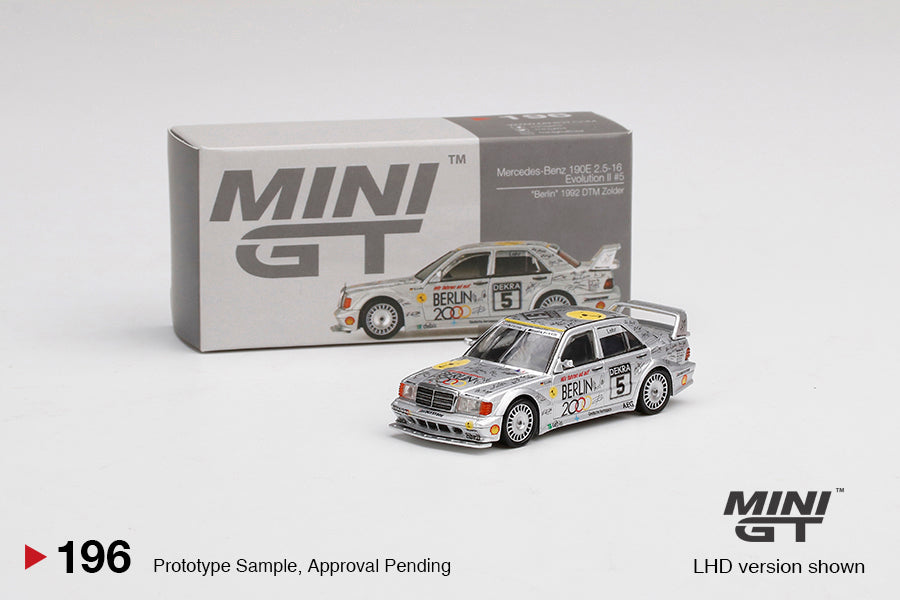 MINI GT #196 Mercedes-Benz 190E 2.5-16 Evolution II #5 DTM – J
