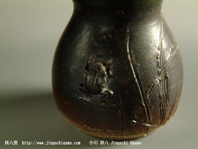 茶道具、急須、花器、煎茶道具、土瓶等の陶芸作家、小川甚八の陶芸作品