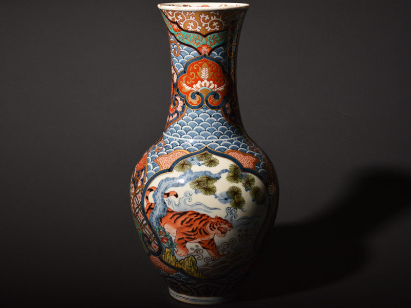 伊万里 古伊万里 白磁 壺 花器 花瓶 骨董 民藝 伊万里 古伊万里 白磁