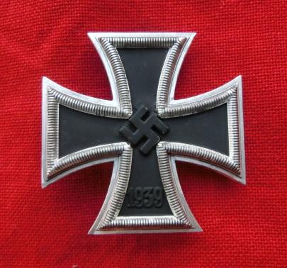 ドイツ軍 実物 第1級鉄十字章 メイバウアー社製 ドイツ軍 実物 第1級鉄