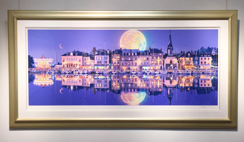 笹倉鉄平 作品紹介 「オンフルール」～笹倉鉄平ちいさな絵画館