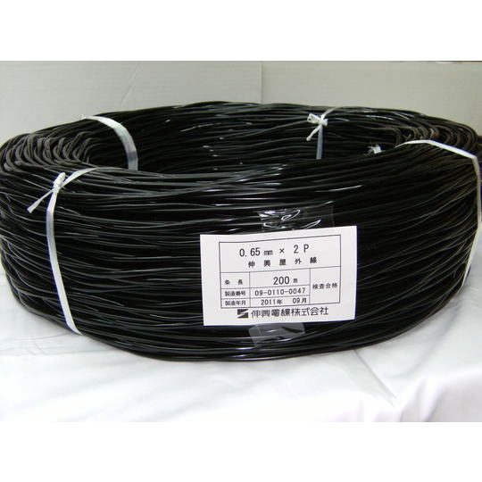 0．65×2P 屋外線 商品詳細 『N通信機材』 LAN・ケーブル・屋外