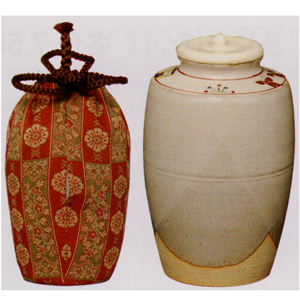 e2786 赤膚焼 奥田木白 水指 合わせ箱 赤膚山 茶道具｜○e2786