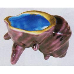 蓋置 交趾 栄螺（サザエ）【販売】-茶道具は京都しみず孔昌堂