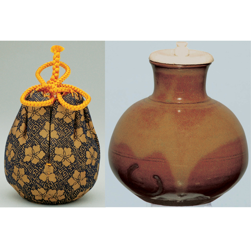 茶入 大名物唐物 利休丸壺写【販売】-茶道具は京都しみず孔昌堂