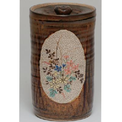 細水指 古瀬戸 秋草【販売】-茶道具は京都しみず孔昌堂