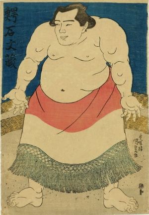 Utagawa Kunisada (Toyokuni III) Sumo (wrestler) prints Kunisada