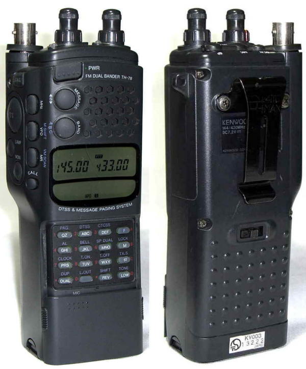 KENWOOD TH-78 アマチュア無線機 美品 アマチュア無線機 TH-78 KENWOOD