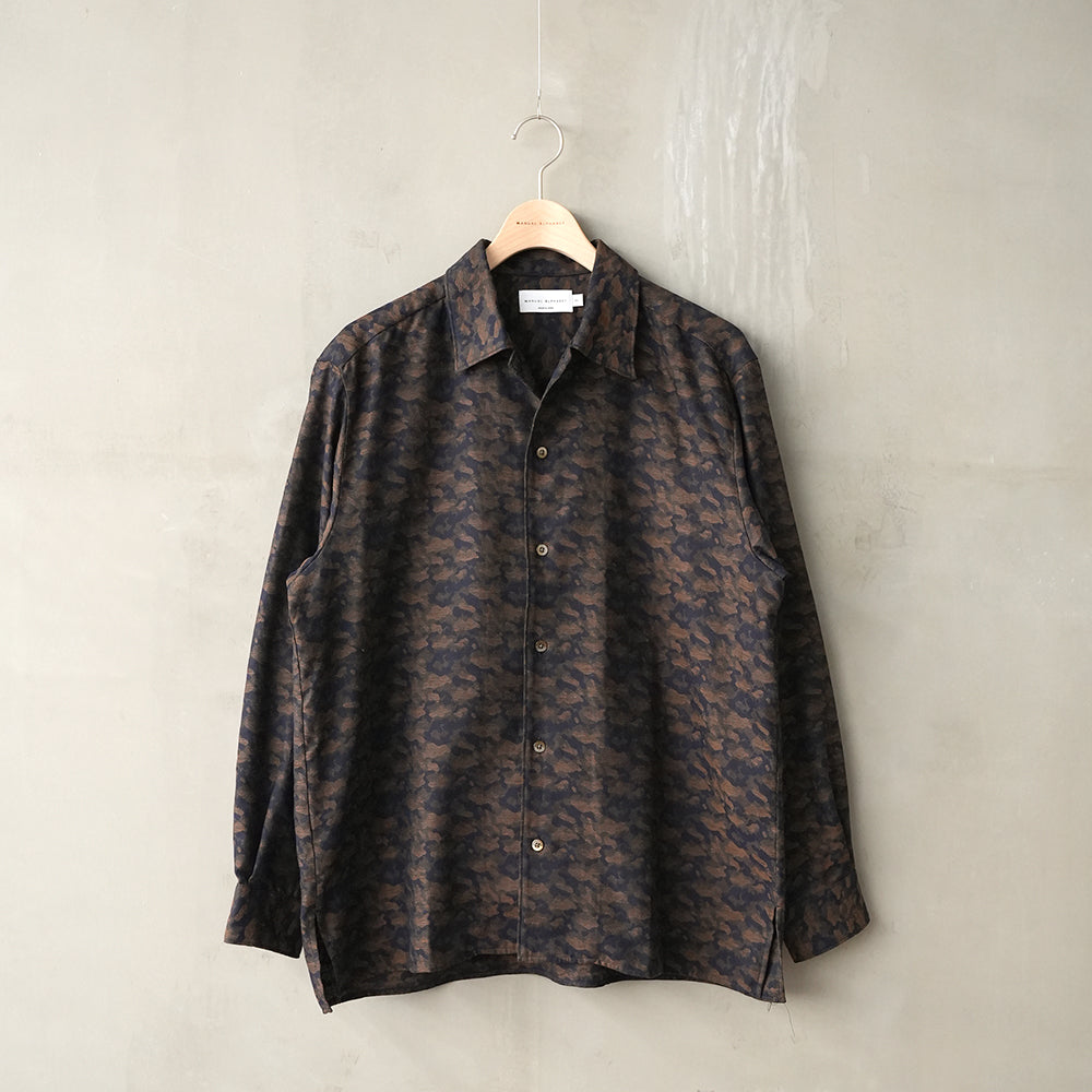 CAMO JQ OPEN COLLAR SHT – MANUAL ALPHABET ONLINE STORE