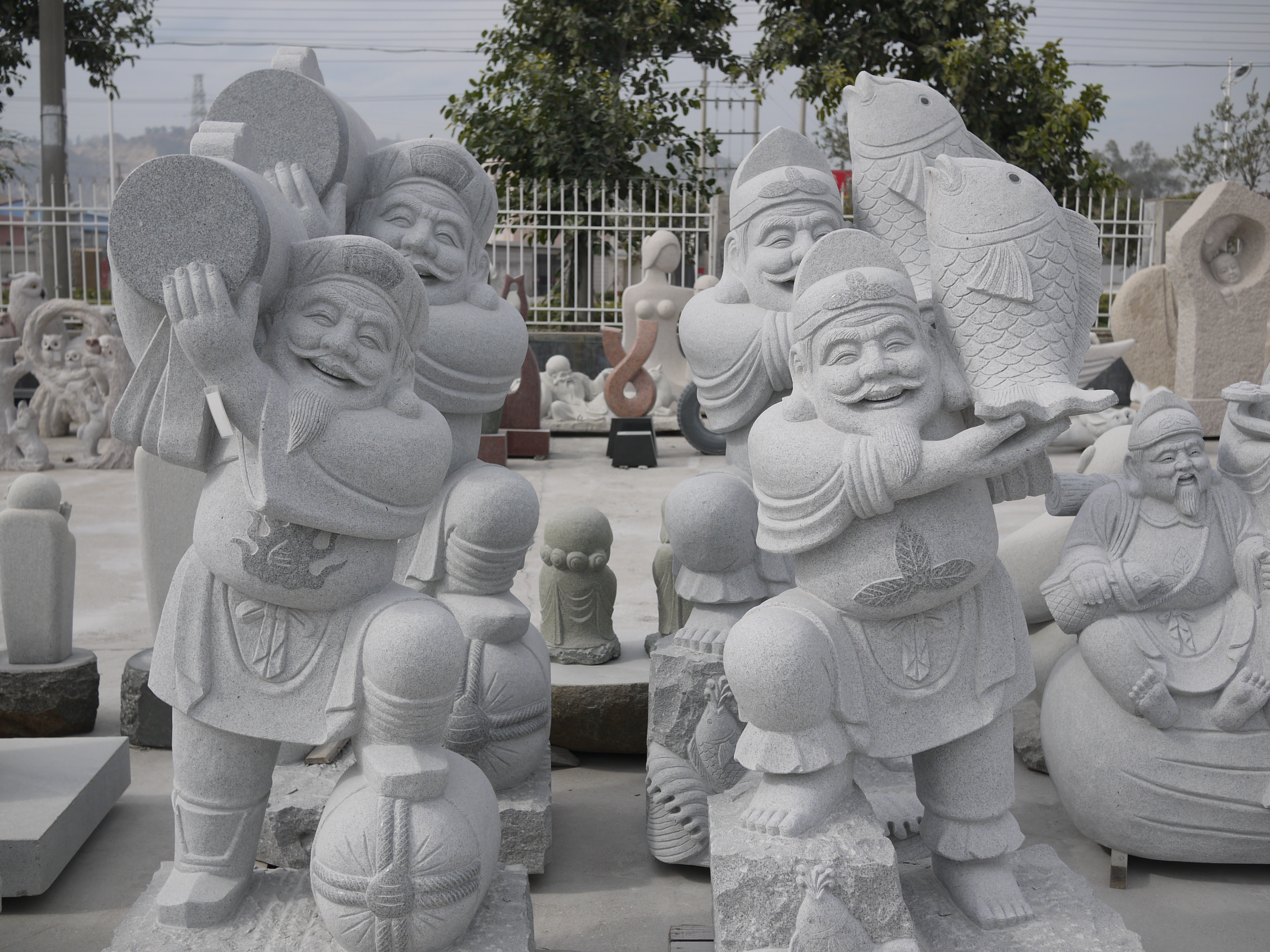 七福神 彫刻 - 前田石材ブログ