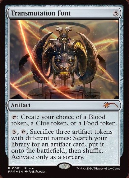 Transmutation Font from Outlaws of Thunder Junction, Outlaws of