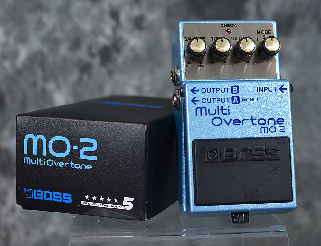 Boss MO-2 Multi Overtone Pedal Harmonic Processor – Mainstagemusic