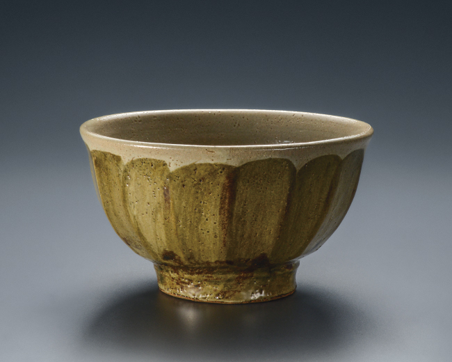 濱田晋作 柿釉抜絵鉢 濱田晋作 柿釉抜絵鉢 濱田 晋作/Shinsaku Hamada