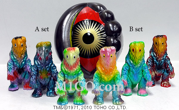 ヘドラ M1号 クリア スタンダードサイズ ソフビ ヘドラ M1号 クリア