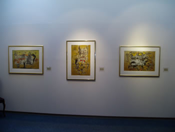 伊藤勉黄版画展