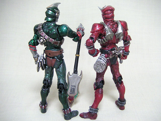 歳末売り切り S.I.C. 仮面ライダー 響鬼 紅＆轟鬼 STEEL HEROES S.I..C.