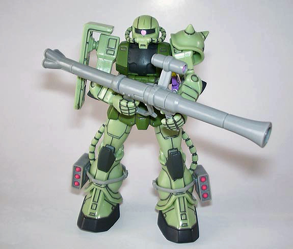 MS in Action、MSIA、MIA：旧ザク、ザク、グフ、ドダイYS、ドム