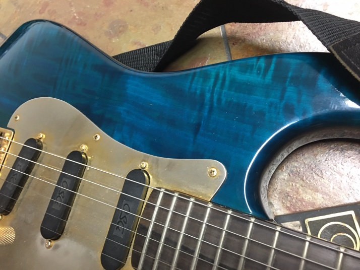 Bossaxe Stratocaster model 80's made