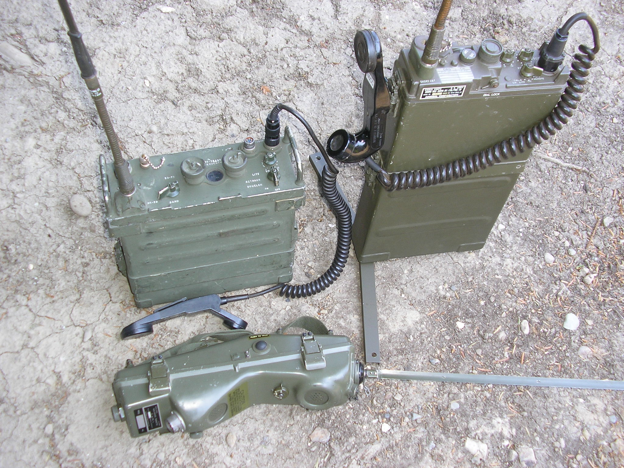 米軍実物】デッドストック PRC-25 PRC-77用ショートアンテナ 米軍実物