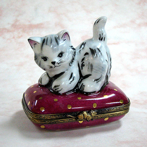 猫のリモージュ・ボックス（726）